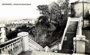 Mostaganem - Avenue Raynal - Escalier